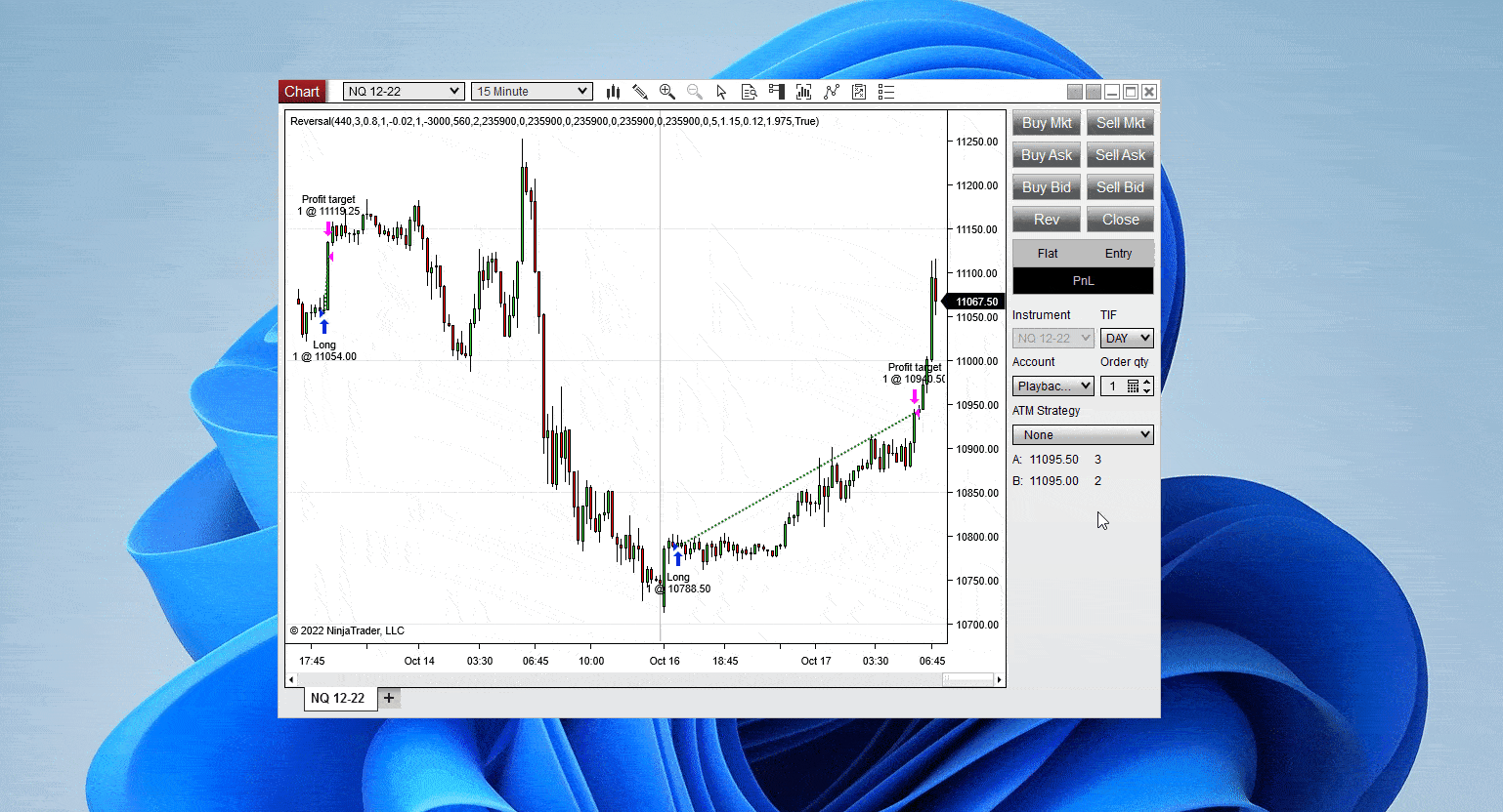 Accessing historical strategy performance in NinjaTrader 8